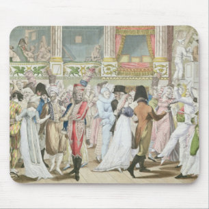 Costume Ball at the Opera, after 1800 Mouse Mat