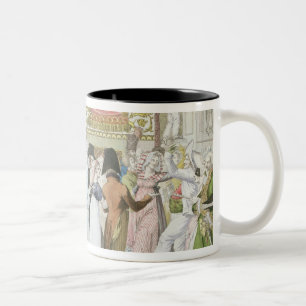 Costume Ball at the Opera, after 1800 Two-Tone Coffee Mug