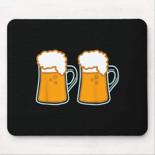 Costume Beer Funny Halloween Mouse Mat