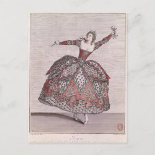 Costume design a Fury in 'Hippolyte et Aricie' Postcard