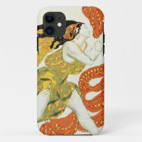 Costume design for a bacchante in 'Narcisse'