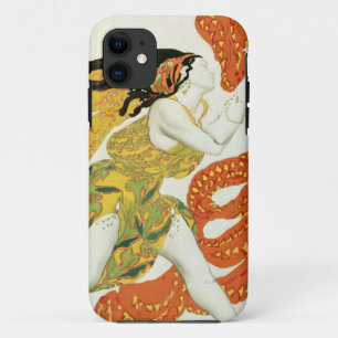Costume design for a bacchante in 'Narcisse' iPhone 11 Case