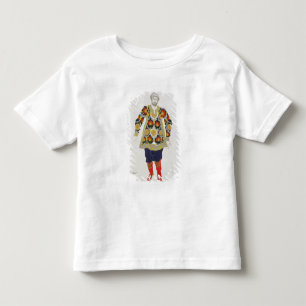 Costume design for a man, from Sadko, 1917 (colour Toddler T-Shirt