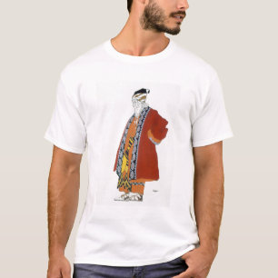 Costume design for an old man in a red coat (colou T-Shirt