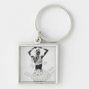 Costume design for 'Le Dieu Bleu', 1912 Key Ring