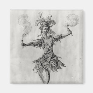 Costume design for the ballet 'Medusa' Magnet