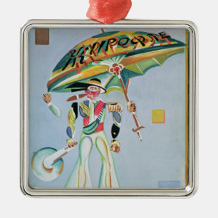 Costume design for the operetta metal tree decoration