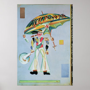 Costume design for the operetta poster