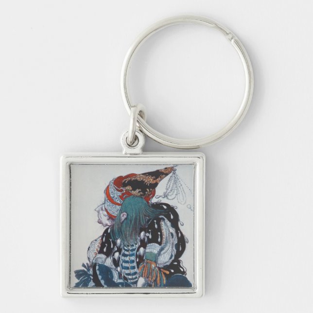 Costume design for the Pageboy of the wicked fairy Key Ring (Front)