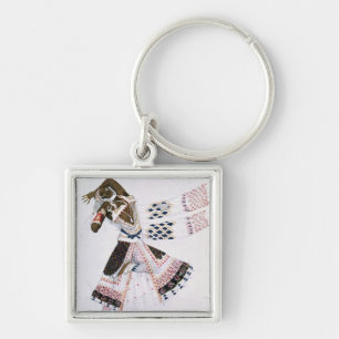 Costume design from Le Dieu Bleu, 1911 (colour lit Key Ring