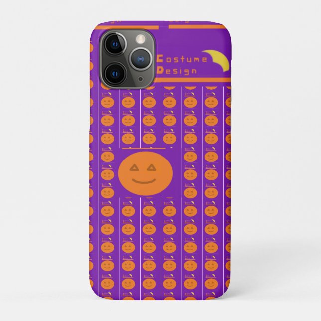 Costume Design Pumpkin iPhone / iPad case (Back)