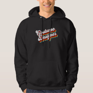 Costume Designer Job Appreciation Retro Hoodie