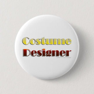 Costume Designer (Text Only) 6 Cm Round Badge