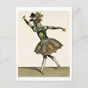 Costume for a demon in 'Armide', 'Psyche' and seve Postcard