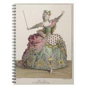 Costume for Medea in the opera 'Jason and Medea', Notebook