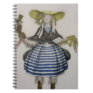Costume for the Puppet Girl, from La Boutique Fant Notebook