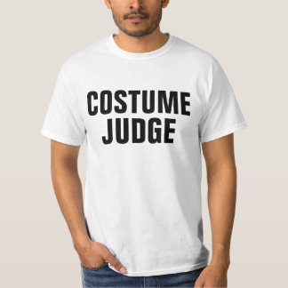 Costume Judge Funny Halloween Party T-Shirt