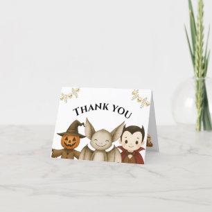 costume Party Halloween Thank You Card