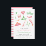 Costume Party Kids birthday party pastels Invitation<br><div class="desc">A kid's birthday party invitation featuring dress up items illustrations.</div>