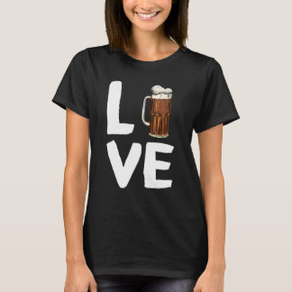 Costume Root Beer for Beer Lovers Rootbeer LOVE T-Shirt