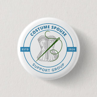 Costume Spouse Support Group 3 Cm Round Badge