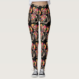 Costumes and Cocktails Adult Party Halloween Leggings