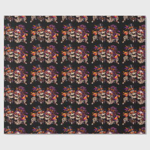 Costumes and Cocktails Adult Party Halloween  Wrapping Paper