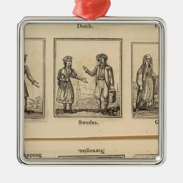 Costumes Metal Tree Decoration (Front)