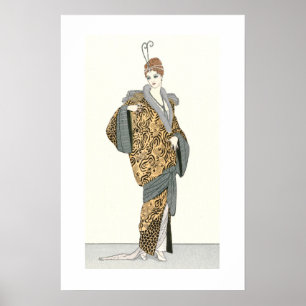 Costumes Parisiens- Vintage Fashion Poster