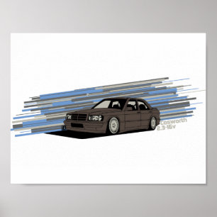 Cosworth 2.3-16v Poster