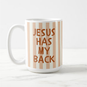 Cosy Aesthetic Christian Faith Encouraging Quote Coffee Mug