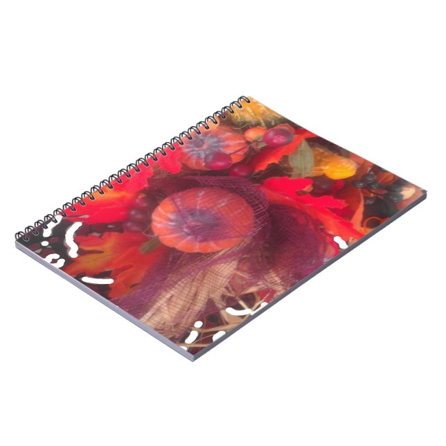 Cosy Autumn Charm - Fall Decor & Gifts Notebook (Left Side)