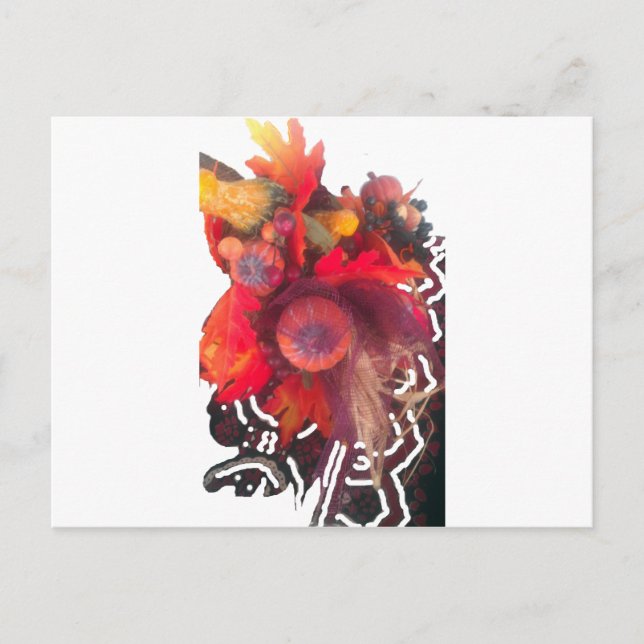 Cosy Autumn Charm - Fall Decor & Gifts Postcard (Front)