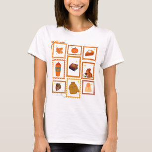 Cosy Autumn fall stamp T-Shirt
