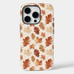 Cosy Autumn Leaf Pattern iPhone 16 Pro Case