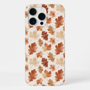 Cosy Autumn Leaf Pattern iPhone 16 Pro Max Case