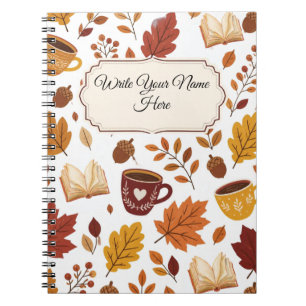 Cosy Autumn Leaves - Fall Aesthetic Notebook