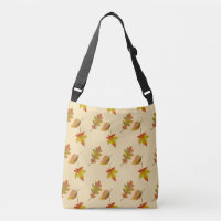Cosy autumn maple leaves oak leaves