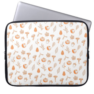 Cosy Autumn Pattern Laptop Sleeve