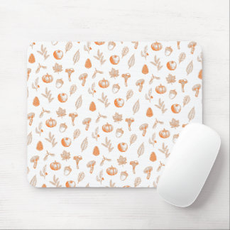 Cosy Autumn Pattern Mouse Mat