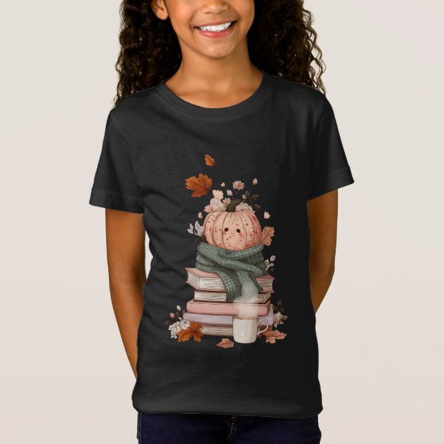 Cosy Autumn Stack T-Shirt (Front)