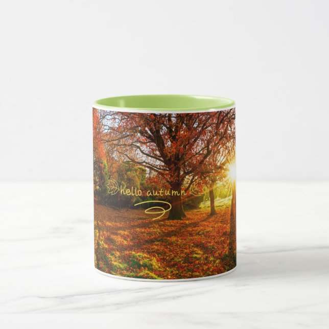 Cosy Autumn Vibes Mug: Sip in Style Mug (Center)