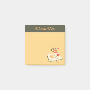 Cosy Autumn Vibes Post-it Notes