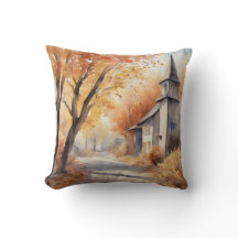Cosy Autumn Watercolor Decor Accent