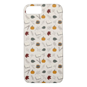 Cosy autumnal patterned iPhone 8/7 case
