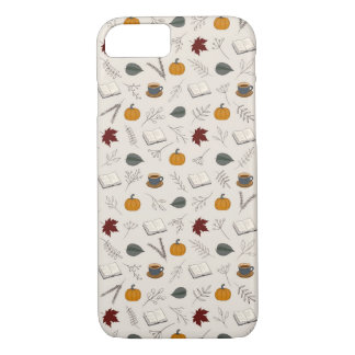 Cosy autumnal patterned iPhone 8/7 case