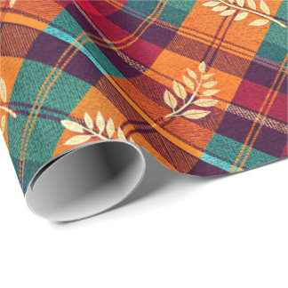 Cosy Autumnal Wrapping Paper