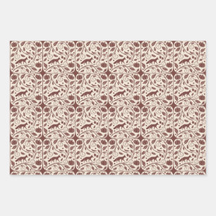 Cosy Autumnal Wrapping Paper