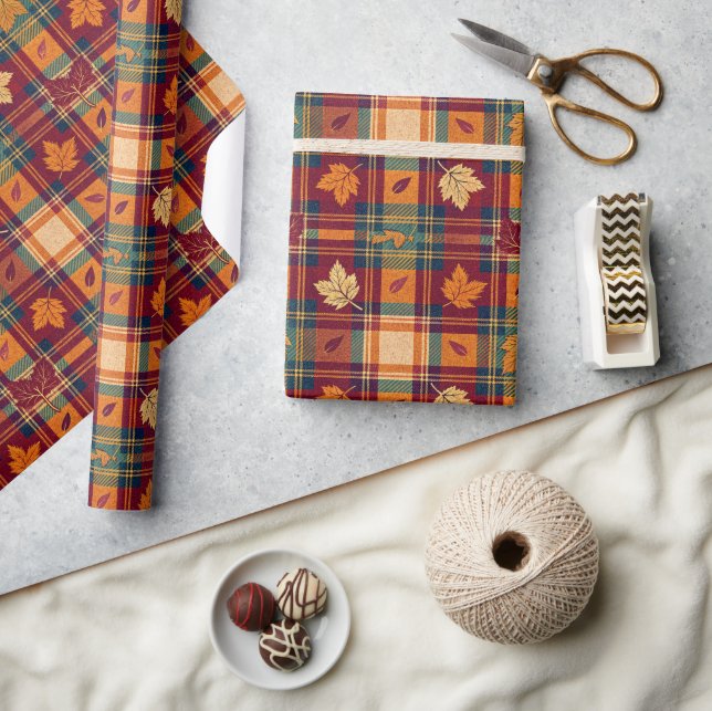 Cosy Autumnal Wrapping Paper (Crafts)