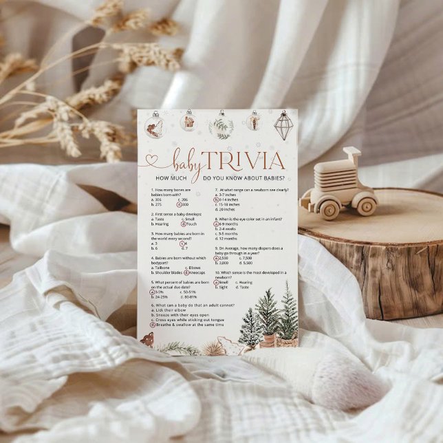 Cosy Baby Trivia Game (Creator Uploaded)